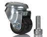 RS PRO, Draailager zwenkwiel, wiel ø 35 mm, 200 kg, gewicht H. 58 mm, wiel B. 25 mm, schroefdraad, stalen materiaal
