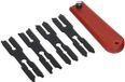 NEIKO 01970A E-Clip Remover & Installer Tool Set | 4-delig | SAE | 1/4" tot 3/8", zwart
