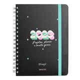 Mr. Wonderful - Office jaarplanner 2023 weekkalender – projecten, plannen en muizenklauw, zwart, WOA2212298PTZ0