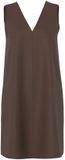 Pieces overgooier jurk PCKAMIL Hot Fudge1