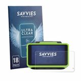Savvies - Screenprotector voor Zebra WT6400 - Folie Beschermfolie transparant 18 Stuks