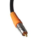 BJC Coaxiale Digitale Audiokabel, 3 Voet, Zwart