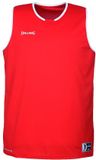 Spalding Move Tank Top Rood/Wit Unisex Basketbal Polyester XXXL