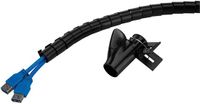 Neomounts ADS06-141BL Kabelspiraal - voor 1-4 kabels - 20 mm - universeel - zwart