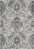 Safavieh Madison Collectie MAD600 Vloerkleed, 91 x 152 cm, Crème & Lichtgrijs