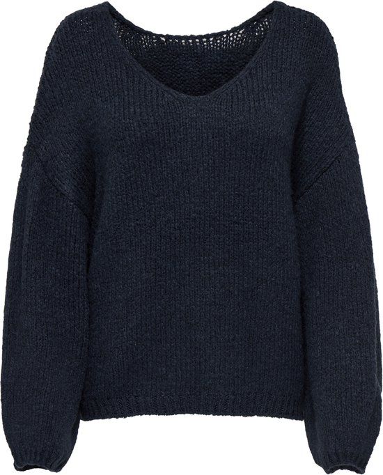 JDY Jacqueline de Yong Trui Jdydinea L/s Reversible Pullov Knt 15334709 Total Eclipse Dames Maat - L