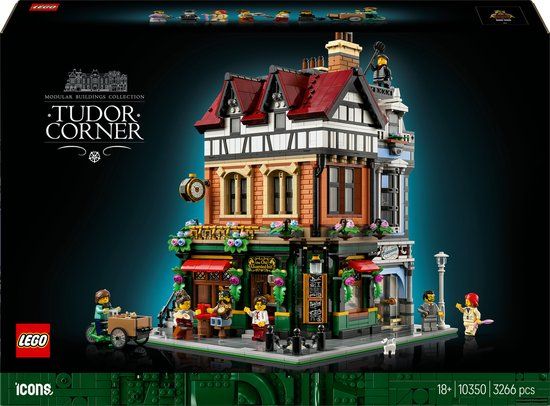 LEGO Icons 10350 - Hoekpand in tudorstijl - Tudor Corner