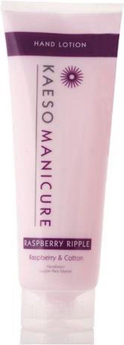 Kaeso Manicure Handlotion - Rasberry Ripple - 250 ml - Roze
