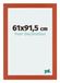 Your Decoration Cadre photo 61x91,5 cm MDF Orange Mura