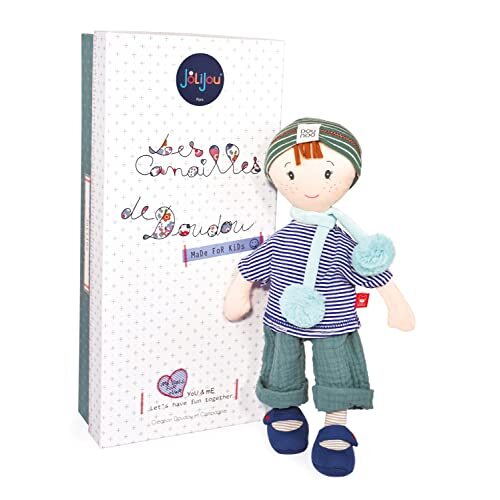 Jolijou Doudou et Compagnie JJ6022 Poppen van Tim - groen