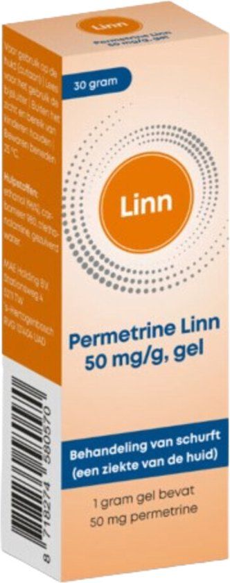 Linn Permetrine Gel 50mg/g - 30 gr