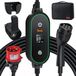 Tera Mobiele wandbox type 2 draagbaar: 11 kW 3 fasen 6-16 A 7,5 m CEE 5-pins EV-kabel oplader met vertraagd opladen en verstelbaar vermogen