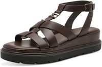 Tamaris - Dames - Plateau Sandalen - Bruin - Maat 36