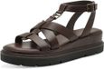 Tamaris - Dames - Plateau Sandalen - Bruin - Maat 36