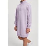 Calvin Klein Girls Quarter-zip Sweatshirt Orchid Petal
