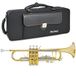 Montreux Montreux Concert Series Intermediate Advanced Bb Trumpet Met Premium Draagtas, 7C Mondstuk - Zilveren Plaat Messing, 4,75 Inch / 12 Cm Bel, B Flat