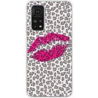 Xiaomi Bedrukt siliconen hoesje compatibel met Xiaomi Mi 10T, Xiaomi Mi 10T Pro baiser leopard