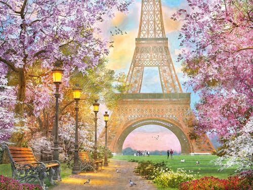 Ravensburger Erwachsenenpuzzle 1500 Teile - Verliebt in Paris, Nieuwe versie