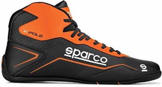 Sparco K-Pole Racing Boots Orange/Black