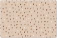 KitchenYeah Set de table enfants 45x30 cm - Cœur beige
