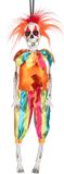 Boland - Decoratie Skelet clown - Horror - Circus - Halloween - Versiering