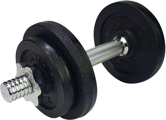 Tunturi Dumbellset 10 kg - Zwart