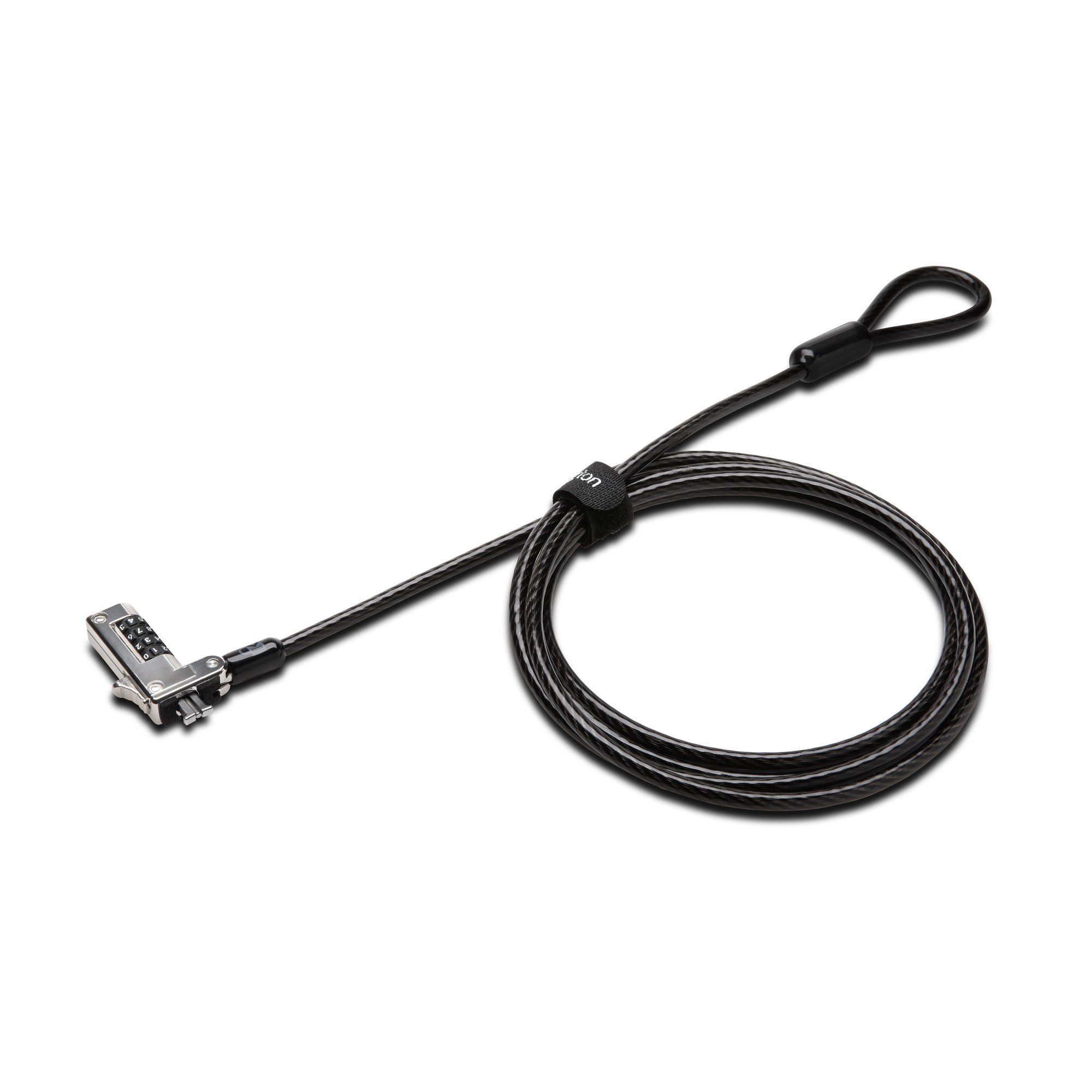 Kensington Ultradunne Cijfercombinatie Laptopslot - Zwart
