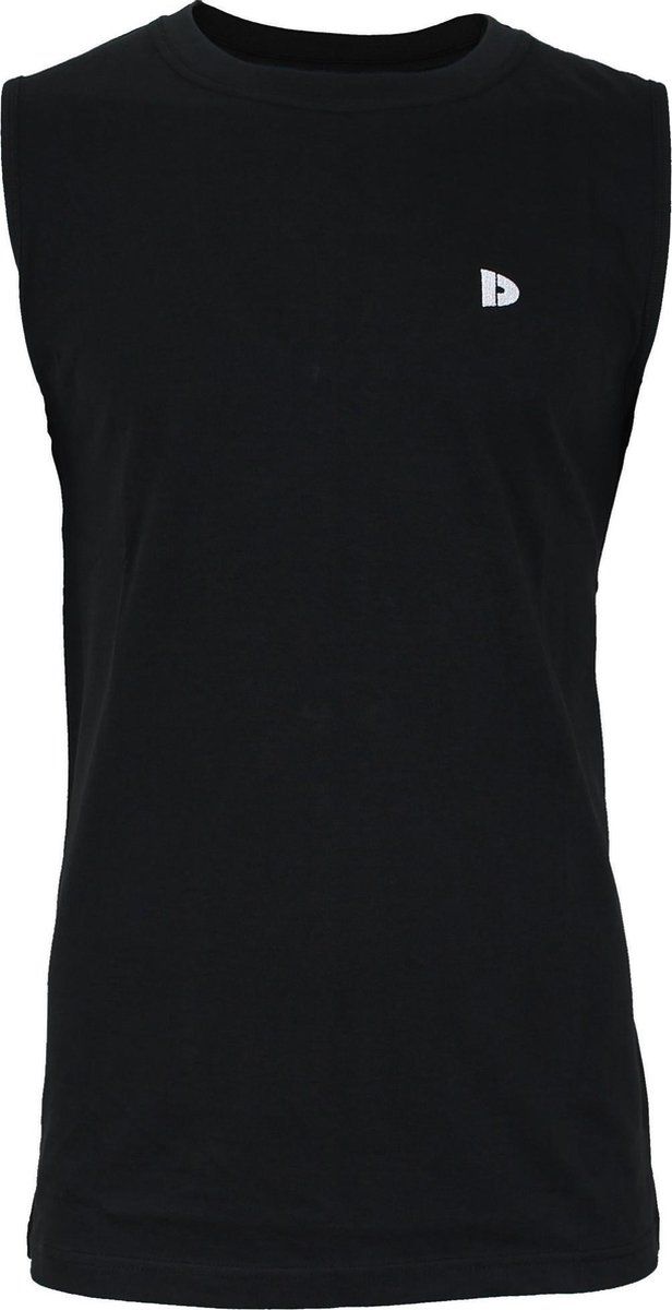 Donnay Stan Tanktop Heren Zwart Katoen