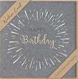 Verjaardag bsb Verjaardag Nature Card Handmade - Happy Birthday 15,5 x 15,5 cm