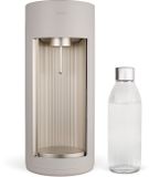 Mysoda Glassy Clay - Design bruiswatertoestel van ecologisch biocomposiet & aluminium - Incl. 1 glazen fles