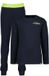 Vingino Wose Jongens Pyjama Lange Mouw Katoen Midnight Blue Logo 110/116