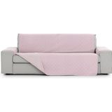 ECOMMERC3 Gevoerde en antislip bankovertrek, 4-zits, roze