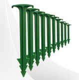 Turfquick Biologisch afbreekbare tuinstapels 10 stuks