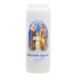 Enlightening Candles Bougie funéraire - blanc - 6 x 18 cm - 9 jours - Bougie de neuvaine - Bougie commémorative - Lampe funéraire - Lampe commémorative - Lampe de souvenir
