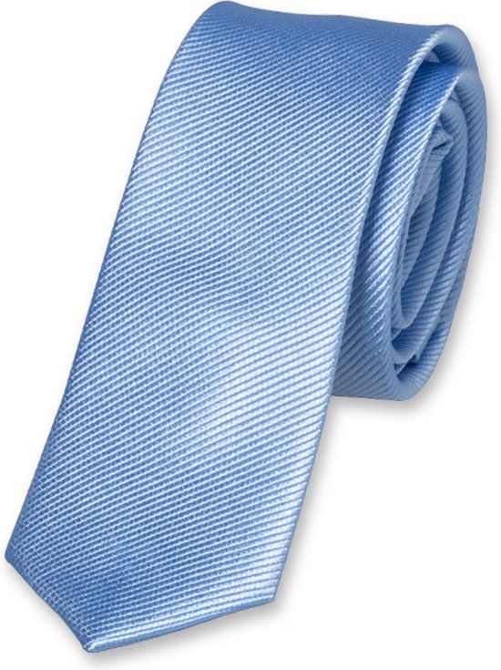 E.L. Cravatte Kinderstropdas - Lichtblauw - 100% Zijde