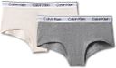 Calvin Klein Hipster - Saumon rose/gris (lot de 2)