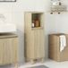 Maison Exclusive - Meuble de salle de bain chêne Sonoma, 30x30x100 cm, fibre de bois