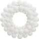 vidaXL Kerstkrans 45 cm polystyreen wit
