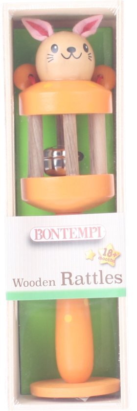 Bontempi Spa Bontempi Houten Rammelaar Oranje