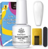 Born Pretty BIAB Builder Gel - Transparant - 15 ml - 7 Stuks