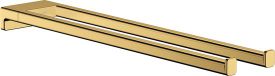 Hansgrohe AddStoris Q handdoekhouder 2-lids - goud