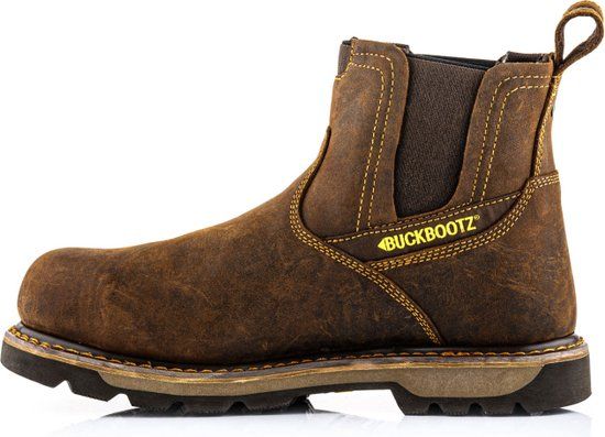 Buckler Boots BuckBootz Instapper B1180 S3 - Donkerbruin - 47