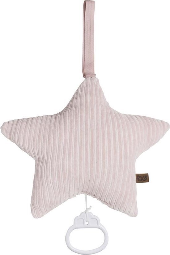 Baby's Only Muziekdoos Ster Sense - Oud Roze - 22x21 cm oud roze