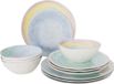 Bo-Camp Pastel Barfleur Servies - 12 Stuks