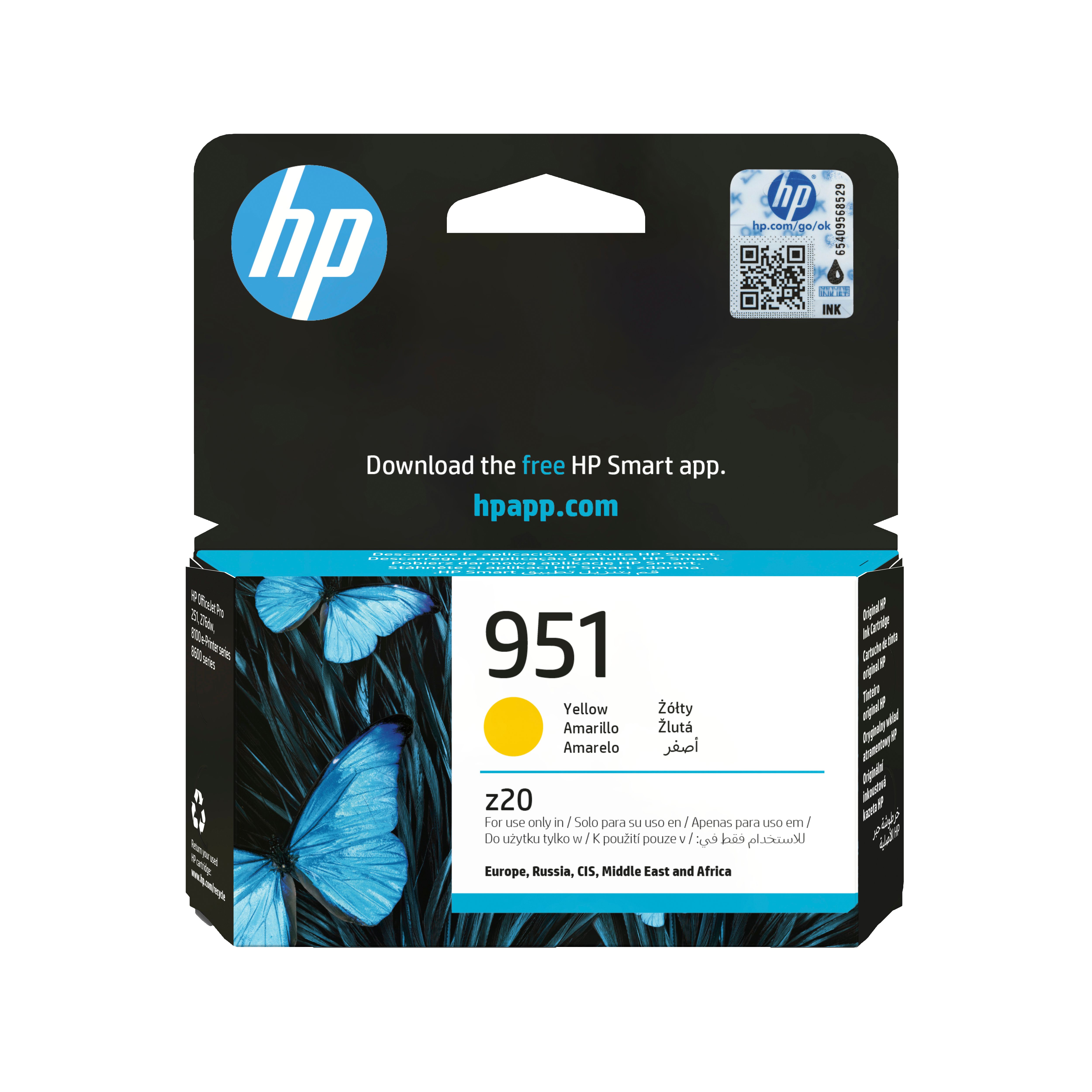 HP 951 Yellow Ink Cartridge - Original