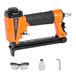 VEVOR Pneumatische nietmachine, 21 gauge, compatibel met standaard 80 nietjes, kroonbreedte 12,8 mm, lengte 6-16 mm, 4,8-7,6 bar, voor timmerwerk en bekleding, 240 x 48 x 165 mm