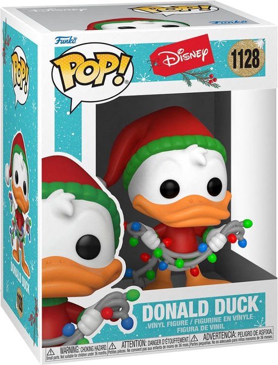 Funko Pop! - Disney Holiday: Donald Duck #1128 - Collectible Figure