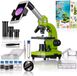 Bresser Junior Biolux SEL Microscope étudiant - Vert incl. adaptateur smartphone