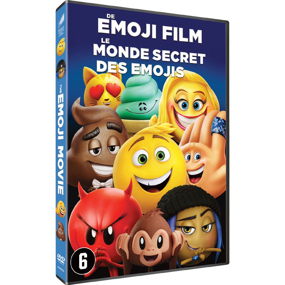 Sony DVD The Emoji Movie - Animatie - Engels - Nederlands ondertiteld - 86 min - Regio 2