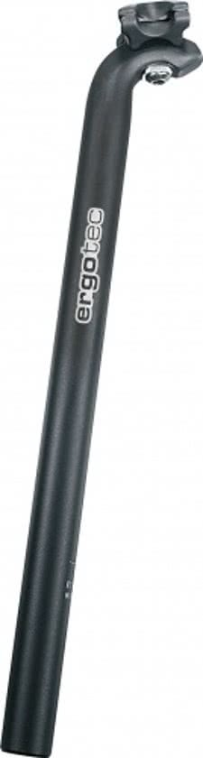 ERGOTEC Zadelpen Vast Hook 30.2 X 400 Mm Aluminium Zwart